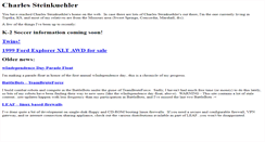 Desktop Screenshot of charles.steinkuehler.net